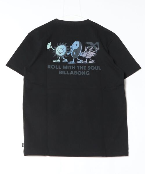 BILLABONG(ビラボン)の「ビラボン BILLABONG ROLL サーフ 半袖Tシャツ(Tシャツ/カットソー・メンズ・ブラック/ホワイト・LL/M/L)」の3枚目の写真