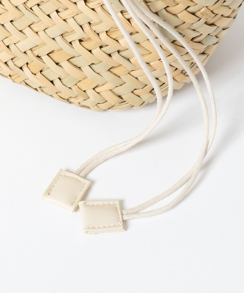 Andemiu（アンデミュウ）の「カガリカゴBAG252335（かごバッグ・レディース・ベージュ×ブラック/ベージュ系その他・FREE）」の13枚目の写真