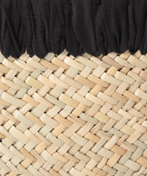 Andemiu（アンデミュウ）の「カガリカゴBAG252335（かごバッグ・レディース・ベージュ×ブラック/ベージュ系その他・FREE）」の18枚目の写真