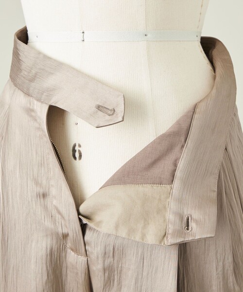 conte＞サテン タンクトップ ブラウス＆タックパンツ conte＞サテン