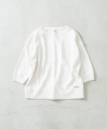 quadro | Wジャガード7分袖クルーネックプルオーバー(Tシャツ/カットソー)