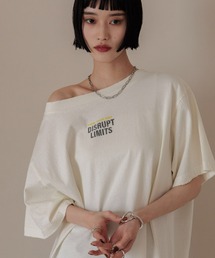 LOWRYS FARM | 2WAYﾛｺﾞTEE　452592(Tシャツ/カットソー)