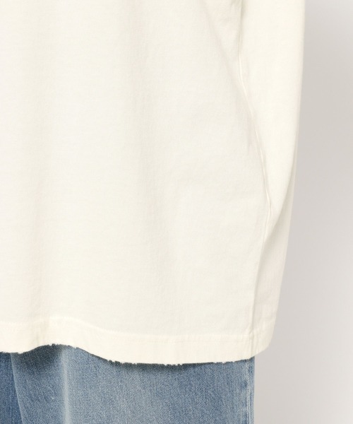 LOWRYS FARM（ローリーズファーム）の「2WAYﾛｺﾞTEE　452592（Tシャツ/カットソー・レディース・パープル/オフホワイト/チャコールグレー・LONG/SHORT）」の13枚目の写真