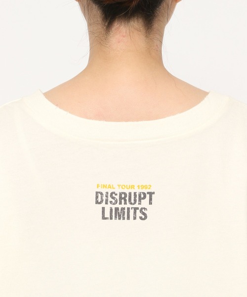 LOWRYS FARM（ローリーズファーム）の「2WAYﾛｺﾞTEE　452592（Tシャツ/カットソー・レディース・パープル/オフホワイト/チャコールグレー・LONG/SHORT）」の14枚目の写真