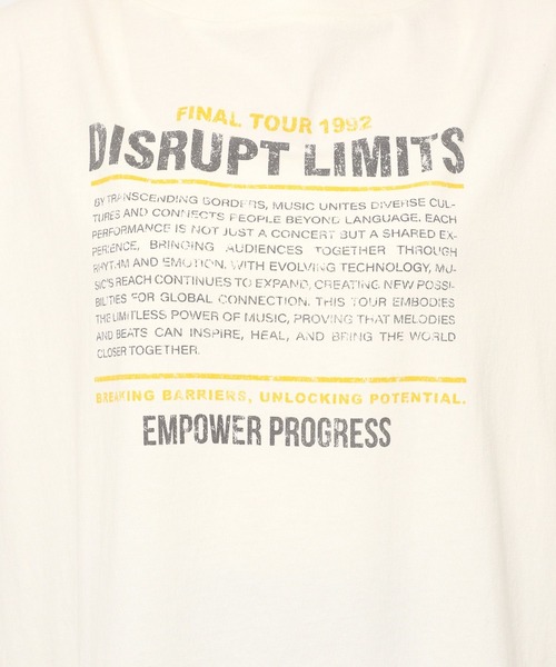 LOWRYS FARM（ローリーズファーム）の「2WAYﾛｺﾞTEE　452592（Tシャツ/カットソー・レディース・パープル/オフホワイト/チャコールグレー・LONG/SHORT）」の19枚目の写真