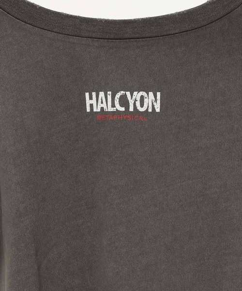 LOWRYS FARM（ローリーズファーム）の「2WAYﾛｺﾞTEE　452592（Tシャツ/カットソー・レディース・パープル/オフホワイト/チャコールグレー・LONG/SHORT）」の22枚目の写真