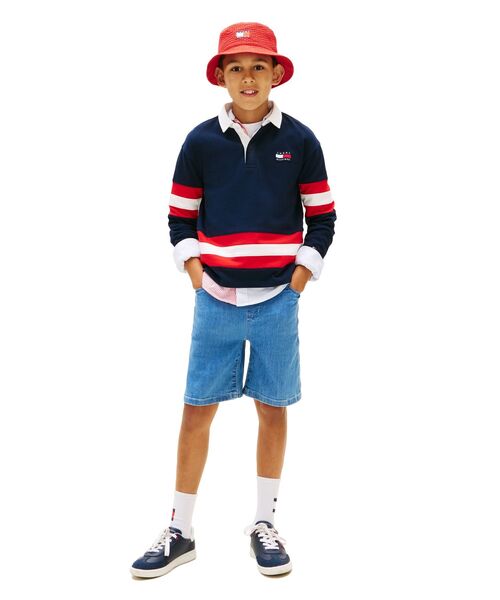 TOMMY HILFIGER（トミーヒルフィガー）の「BOYS デニムショートパンツ（その他パンツ・キッズ・ブルー・130cm/140cm/150cm/160cm）」の12枚目の写真
