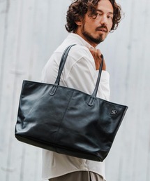1minute 1second（ワンミニットワンセカンド）の「mko12748-heart patch real leather tote bag トートバッグ（トートバッグ）」