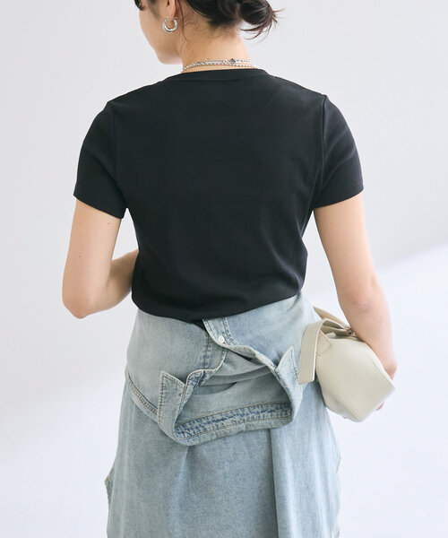 tシャツ 「MYSELFbyRD（マイセルフバイリヴドロワ）」SOFTCardigan レディース RIVE DROITE tシャツ 「MYSELFbyRD（マイセルフバイリヴドロワ