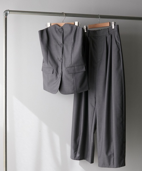 a.s CICADAILYSOOTHINGMASK30枚入12個セット Jacket-like bare bustier / ジャケットライクベアビスチェ