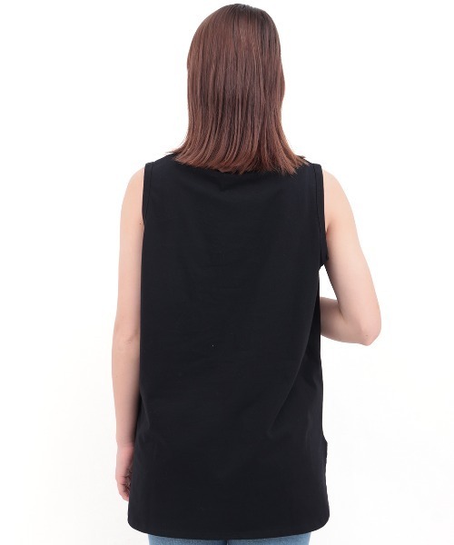 チチカカ（チチカカ）の「裾ラウンドタンクトップ（タンクトップ・レディース・ブラック/ホワイト・FREE）」の11枚目の写真