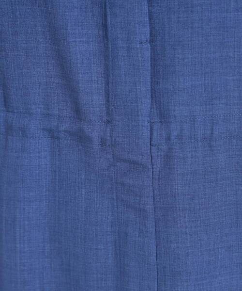 DRESKIP(ドレスキップ)の「【S-LL】お顔周りすっきり 麻調スキッパーシャツワンピース(ワンピース・レディース・チャコールグレー/ダークブラウン/マスタード/ネイビー・01/02/03/04)」の16枚目の写真