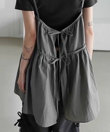 Teem Store（チームストア）の「【前後2WAY】リボンティアードキャミチュニック（ワンピース）」