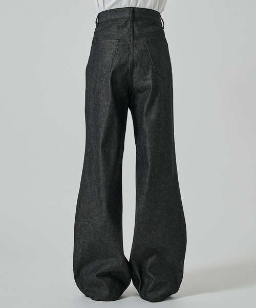 JOHN LAWRENCE SULLIVAN】RIGID DENIM WIDE PANTS（デニムパンツ