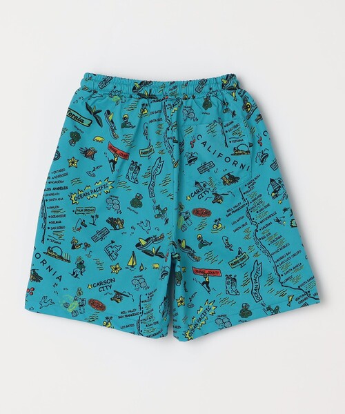 Ocean Pacific（オーシャンパシフィック）の「Ocean Pacific:〈UVカット/吸汗速乾等〉PEARTEX 水陸両用 プリント ショーツ<KIDS>（その他パンツ・キッズ・ブルー・130/140/150）」の11枚目の写真