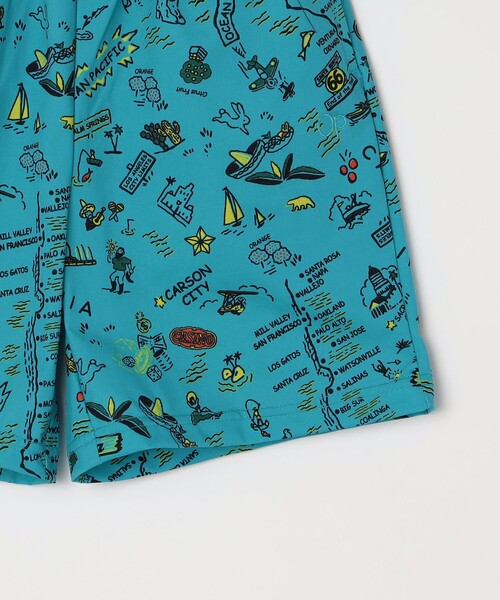 Ocean Pacific（オーシャンパシフィック）の「Ocean Pacific:〈UVカット/吸汗速乾等〉PEARTEX 水陸両用 プリント ショーツ<KIDS>（その他パンツ・キッズ・ブルー・130/140/150）」の7枚目の写真