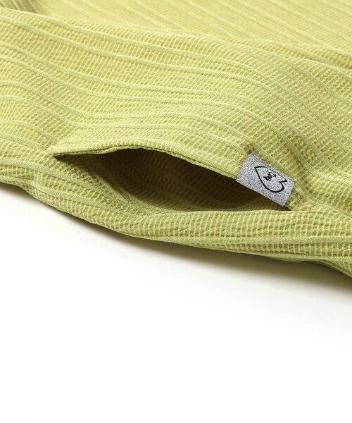 BREEZE（ブリーズ）の「【リンク/ジュニア対応】シャーリングワンピ（ワンピース・キッズ・イエロー/ブルー/サックスブルー・80/90/100/110/120/130/140）」の14枚目の写真