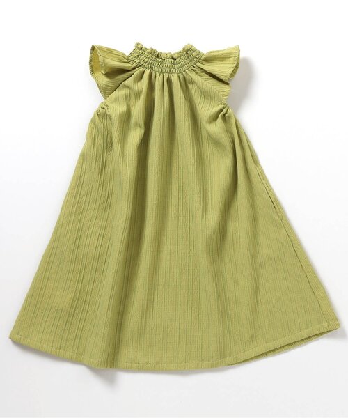 BREEZE（ブリーズ）の「【リンク/ジュニア対応】シャーリングワンピ（ワンピース・キッズ・イエロー/ブルー/サックスブルー・80/90/100/110/120/130/140）」の11枚目の写真