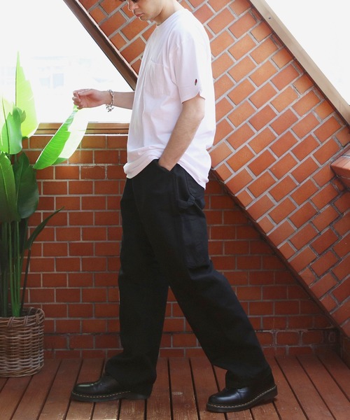 Carhartt（カーハート）の「Carhartt ダックパンツ（チノパンツ・メンズ・ブラック/ブラウン/モスグリーン・W30xL30/W32xL30/W34xL30/W36xL30/W38xL30/W40xL30/W36xL32/W32xL32/W34xL32/W30xL32/W38xL32）」の9枚目の写真