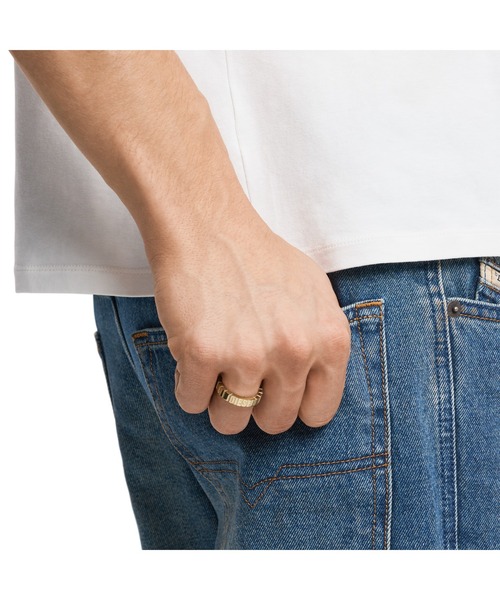 DIESEL（ディーゼル）の「ユニセックス リング DX1613（リング・メンズ・その他・11.5/5.5/6.5/7/9/8/10）」の3枚目の写真