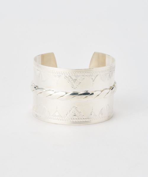 セール】【ADRAR】WIDE CUFF（バングル/リストバンド）｜BABYLONE