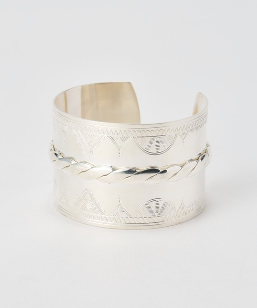 セール】【ADRAR】WIDE CUFF（バングル/リストバンド）｜BABYLONE