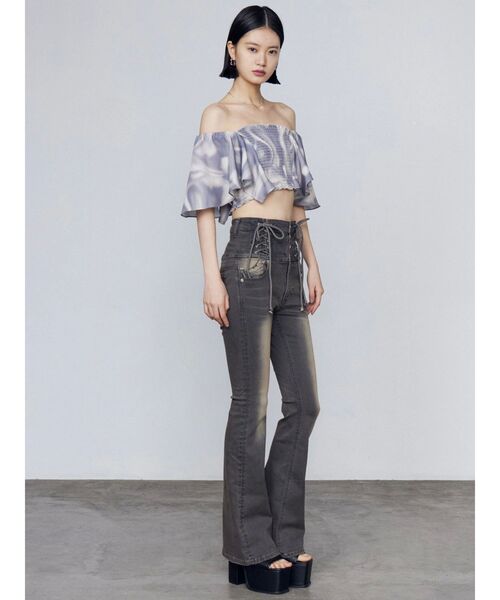 EMODA(エモダ)の「サイドオープンバルキーサンダル(サンダル・レディース・ブラック・SMALL/MEDIUM/LARGE)」の10枚目の写真