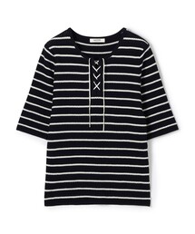 【MACPHEE】マリンボーダー ノースリーブプルオーバー マリンボーダー ノースリーブプルオーバー｜トゥモローランド