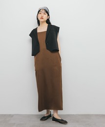 KBF | サテンキャミワンピース(ワンピース)