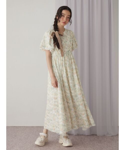セール】vintage flowerワンピース（ワンピース）｜merry jenny