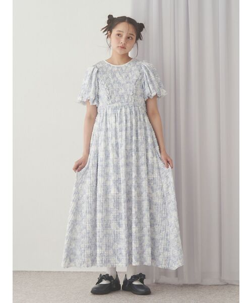 merry jenny（メリージェニー）の「vintage flowerワンピース（ワンピース・レディース・イエロー/ピンク/ブルー・FREE）」の15枚目の写真