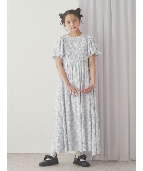 merry jenny（メリージェニー）の「vintage flowerワンピース（ワンピース・レディース・イエロー/ピンク/ブルー・FREE）」の16枚目の写真