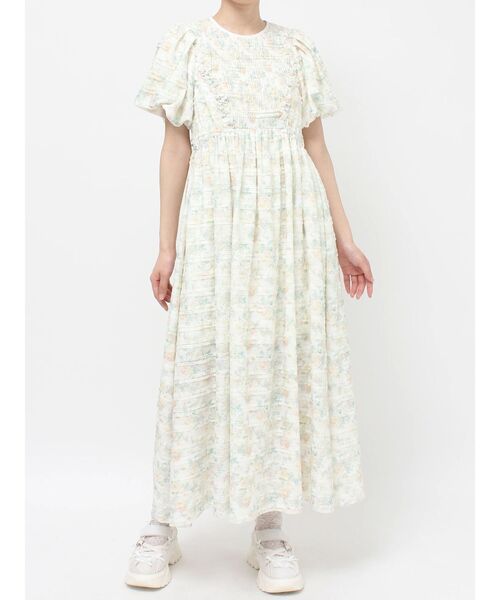 セール】vintage flowerワンピース（ワンピース）｜merry jenny