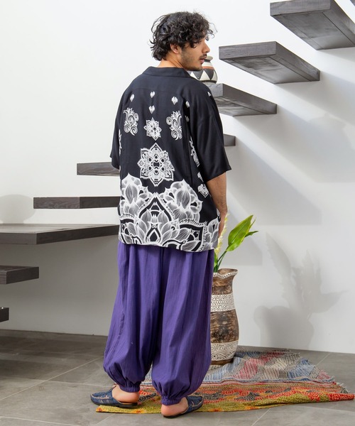 チャイハネ(チャイハネ)の「【チャイハネ】VORRUK アーティットMEN'Sシャツ(シャツ/ブラウス・メンズ・ホワイト/ブルー/ブラック/オレンジ・FREE)」の17枚目の写真
