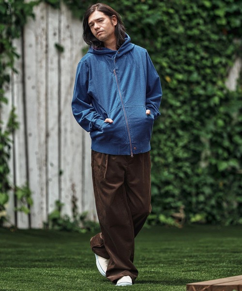 CAMBIO(カンビオ)の「mp13803- Belted Corduroy Two Tuck Wide Pants コーデュロイワイドパンツ(その他パンツ・メンズ・ブラック/ネイビー/ブラウン・S/M/L)」の9枚目の写真