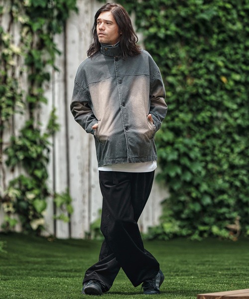 CAMBIO(カンビオ)の「mp13803- Belted Corduroy Two Tuck Wide Pants コーデュロイワイドパンツ(その他パンツ・メンズ・ブラック/ネイビー/ブラウン・S/M/L)」の19枚目の写真