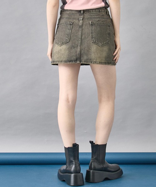 ANAP(アナップ)の「デニム マイクロ ミニ スカート(デニムスカート・レディース・ブルー/ブラック・S/M)」の17枚目の写真