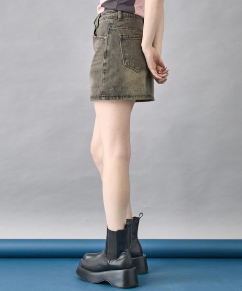 ANAP(アナップ)の「デニム マイクロ ミニ スカート(デニムスカート・レディース・ブルー/ブラック・S/M)」の16枚目の写真