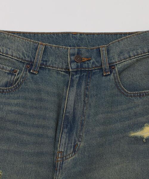 WEGO（ウィゴー）の「WEGO/ダメージワイドデニムパンツ（デニムパンツ・レディース・コバルトブルー/スカイブルー・SMALL/MEDIUM）」の18枚目の写真