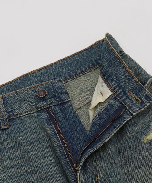 WEGO（ウィゴー）の「WEGO/ダメージワイドデニムパンツ（デニムパンツ・レディース・コバルトブルー/スカイブルー・SMALL/MEDIUM）」の20枚目の写真