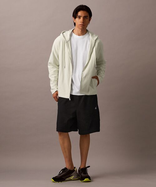 Calvin Klein(カルバン・クライン)の「フルジップオープンパーカー(パーカー・メンズ・オフホワイト・M/S/L/XS)」の4枚目の写真