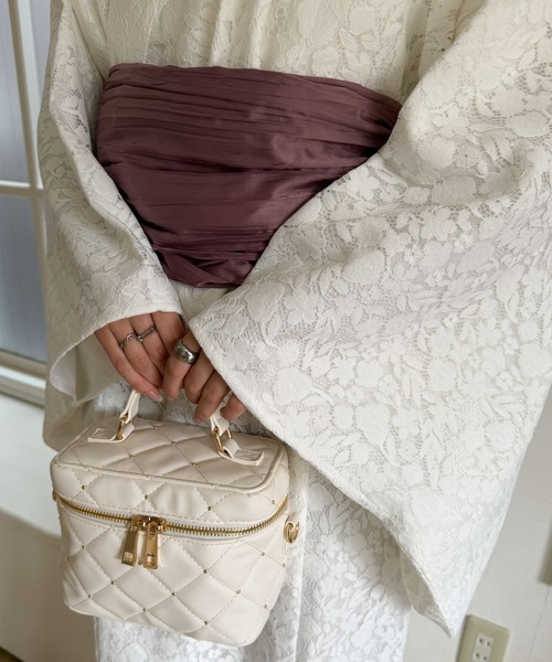 WEGO(ウィゴー)の「WEGO/2WAYレース浴衣(浴衣・レディース・ホワイト・FREE)」の7枚目の写真