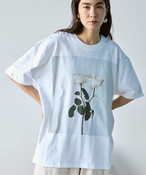 ★関税込★MIM THE WARDROBE★BLUR FLOWER T-SHIRT★Tシャツ ☆関税込☆MIM THE WARDROBE☆BLUR FLOWER T-SHIRT☆Tシャツ