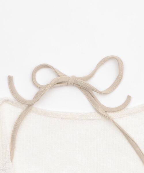 dispark（ディスパーク）の「DISPARK/キャミレイヤードフリルデザインTOP（アンサンブル・レディース・アイボリー/ブラウン・FREE）」の15枚目の写真