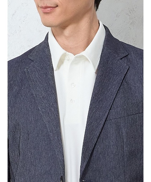 Perfect Suit FActory（パーフェクトスーツファクトリー）の「【上下セット】メンズライトセットアップ　デニムライク　ネイビー（セットアップ・メンズ・ネイビー・LL/L/M/S）」の11枚目の写真