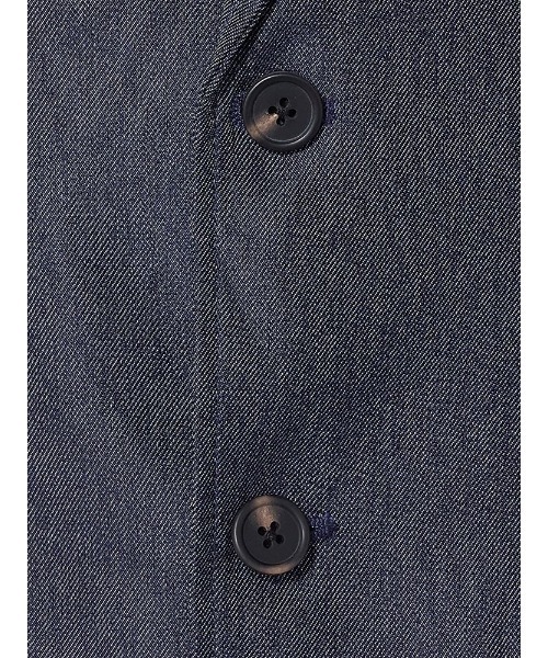 Perfect Suit FActory（パーフェクトスーツファクトリー）の「【上下セット】メンズライトセットアップ　デニムライク　ネイビー（セットアップ・メンズ・ネイビー・LL/L/M/S）」の17枚目の写真