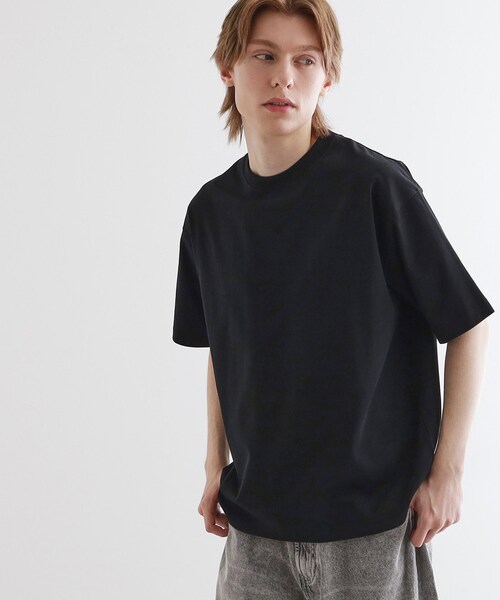 tk.TAKEO KIKUCHI（ティーケータケオキクチ）の「【接触冷感・抗菌・UVカット機能】フレンドリークールカットソー（Tシャツ/カットソー・メンズ・ホワイト/ブラック/チャコールグレー・01/02/03）」の18枚目の写真