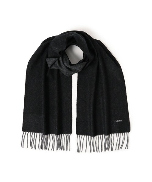 セール】【ユニセックス】ウールカシミヤ リバーシブル マフラー