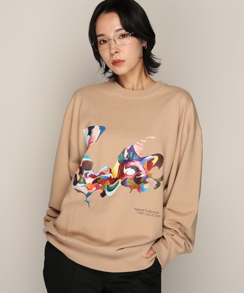 Nujabes】ヌジャベス FIRST COLLECTION クルーネック スウェット