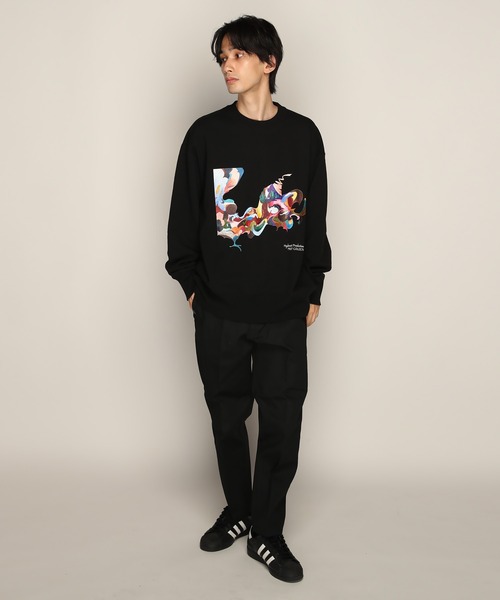 Nujabes】ヌジャベス FIRST COLLECTION クルーネック スウェット